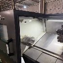 原版原漆同款两台斗山PUMA2450数控车床回转直径650mm.