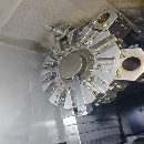 韩国斗山LYNX235数控车床发那科Plus系统，8寸中空卡盘.